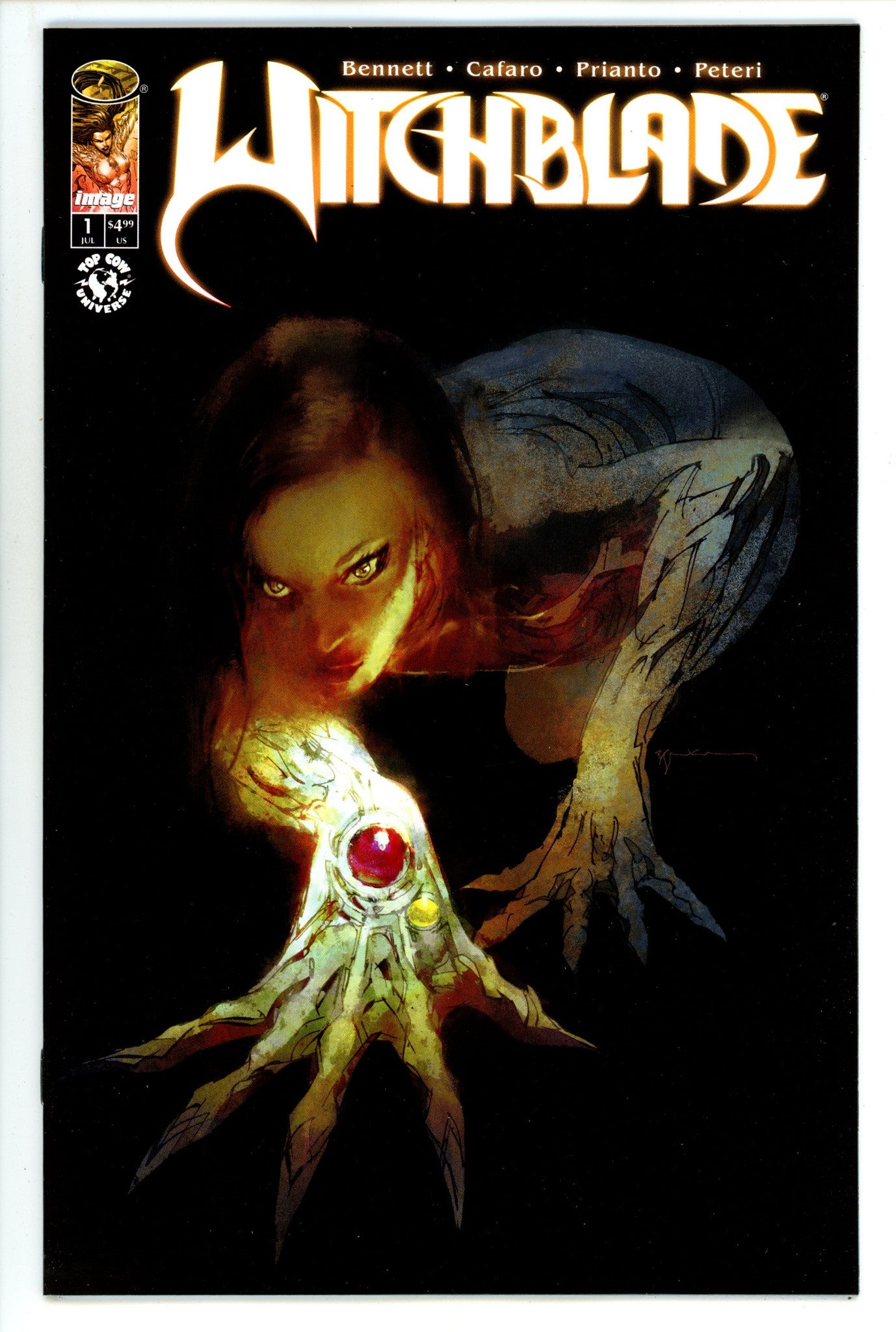 Witchblade Vol 3 1 Sienkiewicz Incentive Variant NM (2024)