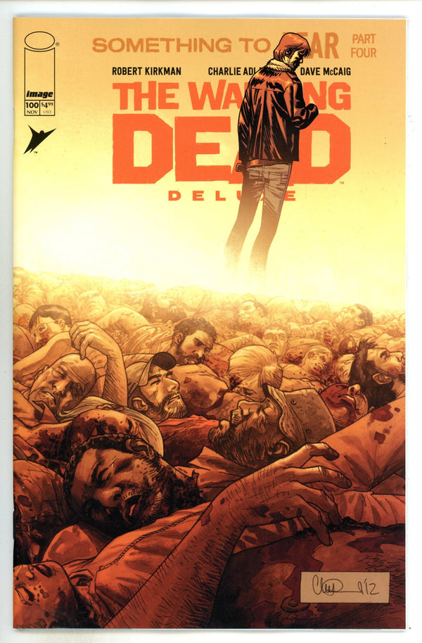 Walking Dead Deluxe 100 Adlard Wraparound Variant (2024)