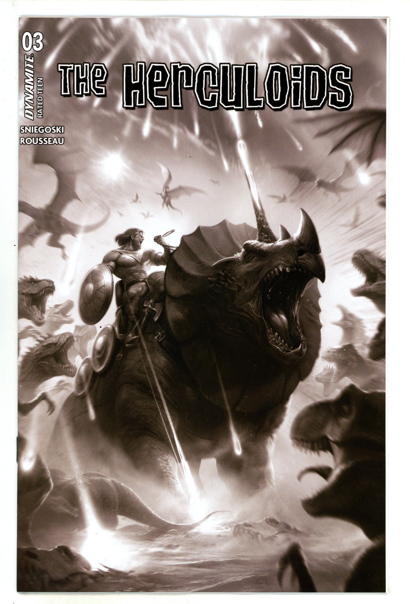 Herculoids 3 Mattina B&W Incentive Variant (2025)
