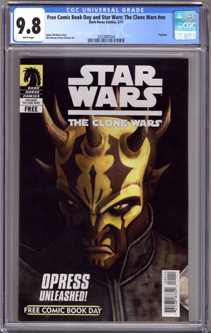 Free Comic Book Day Star Wars: The Clone Wars [nn] CGC 9.8 (NM/M) (2011)
