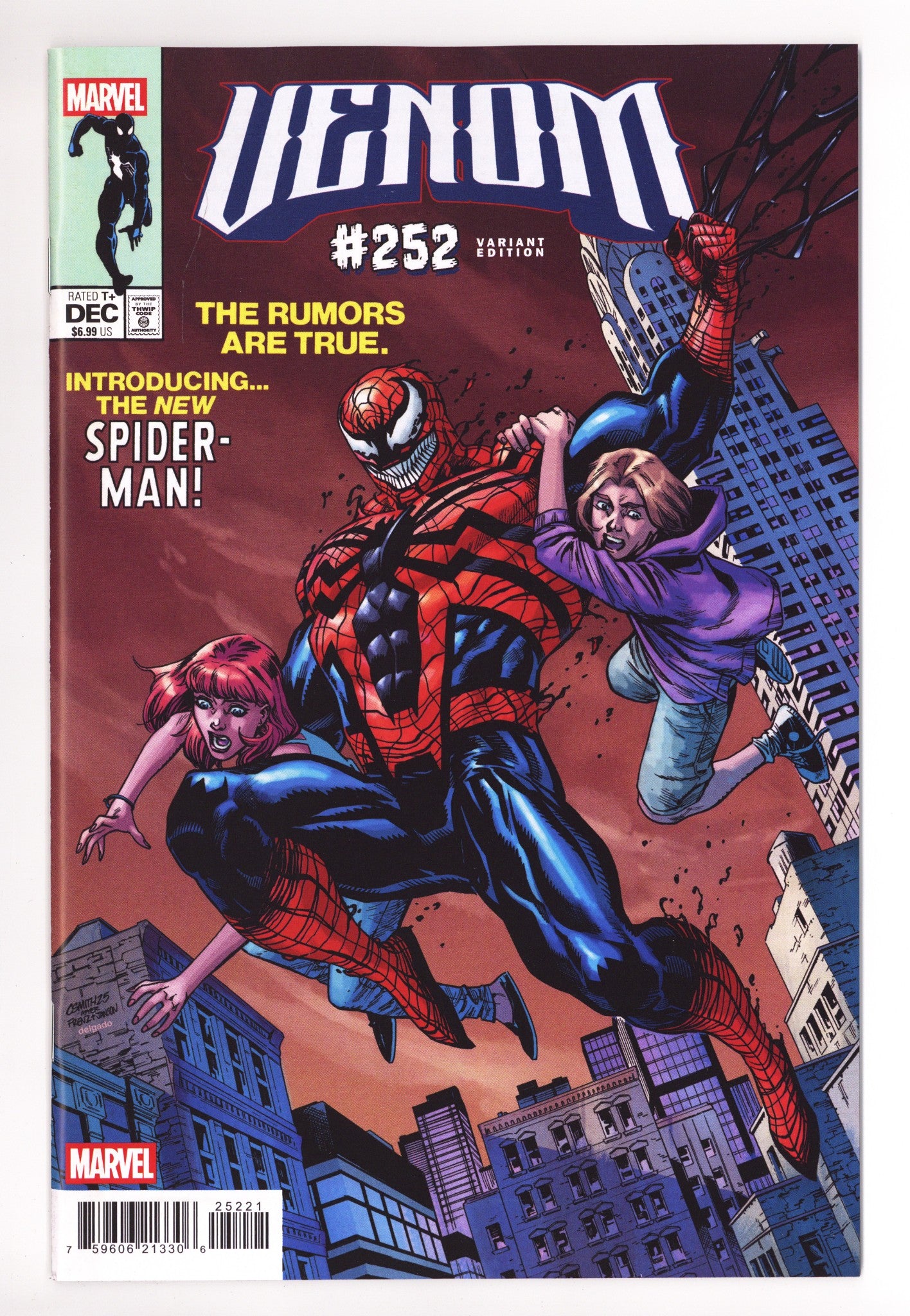 Venom Vol 5 252 Smith Homage Variant (2025)