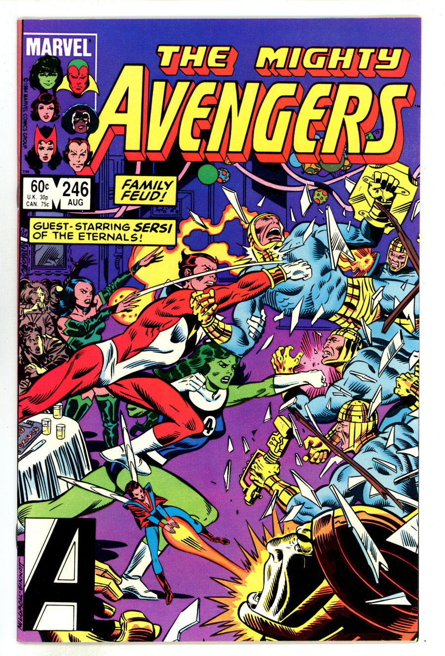 The Avengers Vol 1 246  VF/NM (9.0)   (1984)        