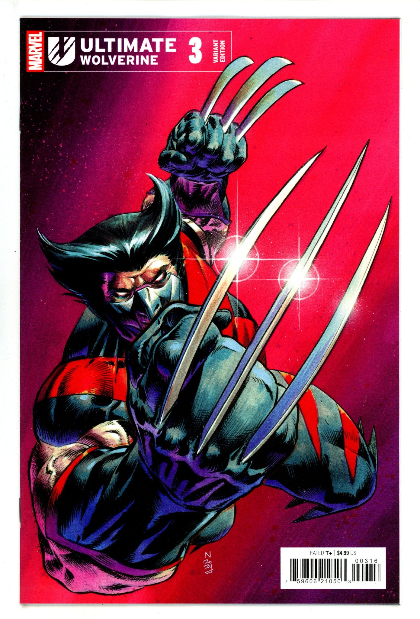 Ultimate Wolverine 3 Klein Incentive Variant VF/NM (2025)