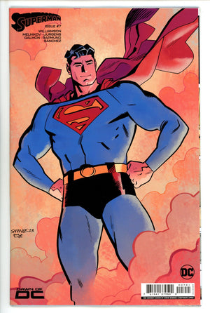Superman Vol 6 7 (850) Samnee Incentive Variant NM (2023)