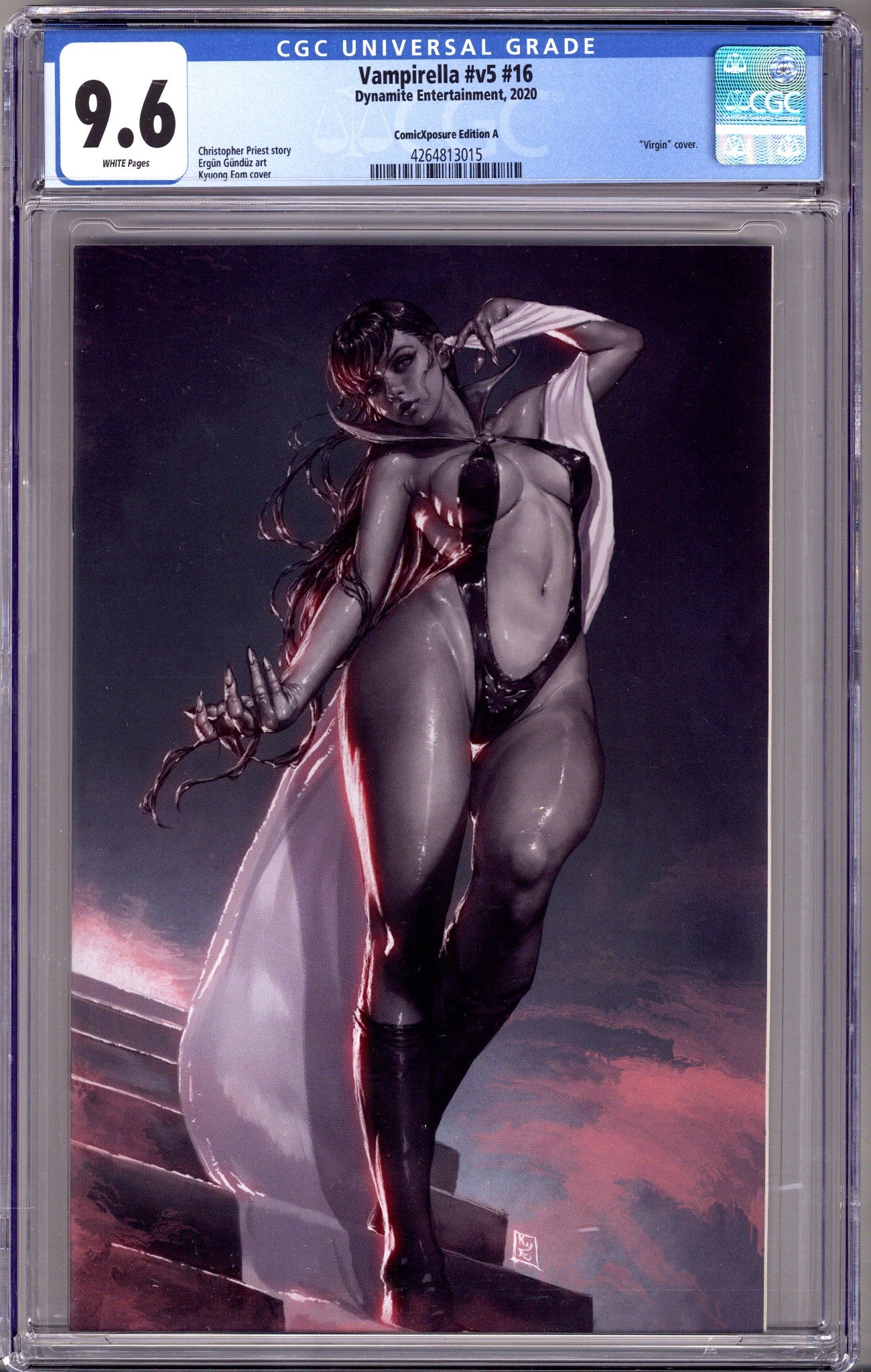 Vampirella Vol 5 16 CGC 9.6 (NM+) (2020) Eom Virgin Exclusive Variant 