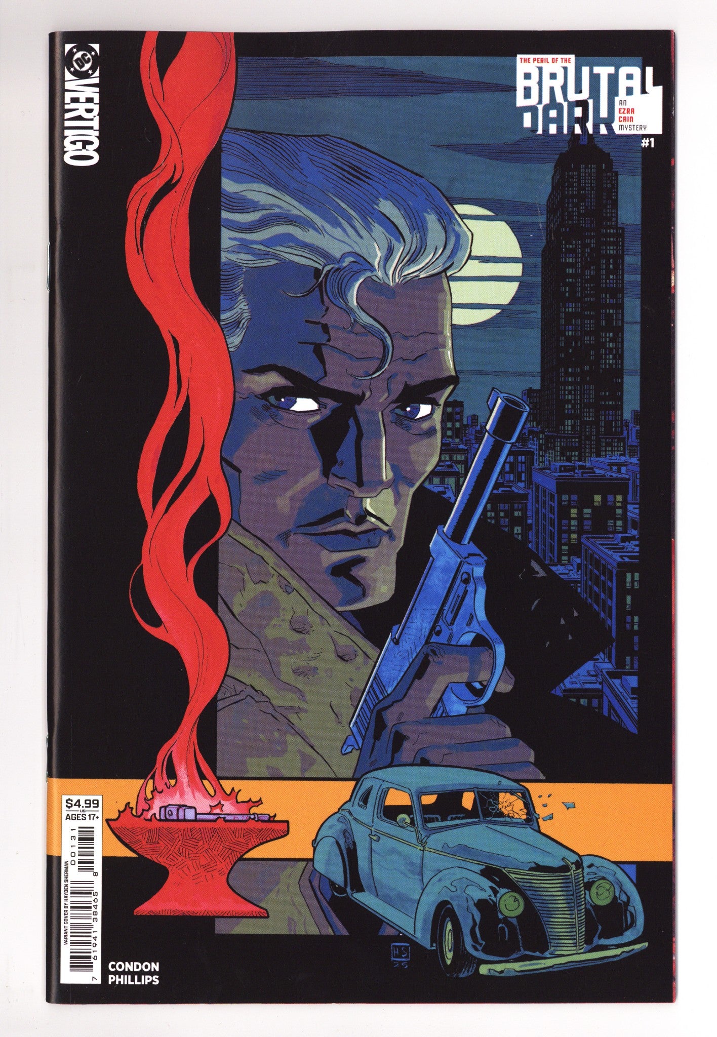 The Peril Of The Brutal Dark An Ezra Cain Mystery 1 Sherman Variant (2025)