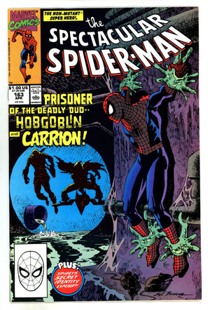 The Spectacular Spider-Man Vol 1 163 NM- (9.2) (1990)