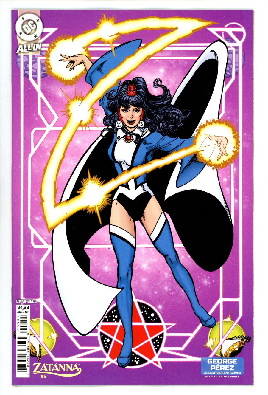 Zatanna 5 Pérez Variant (2025)