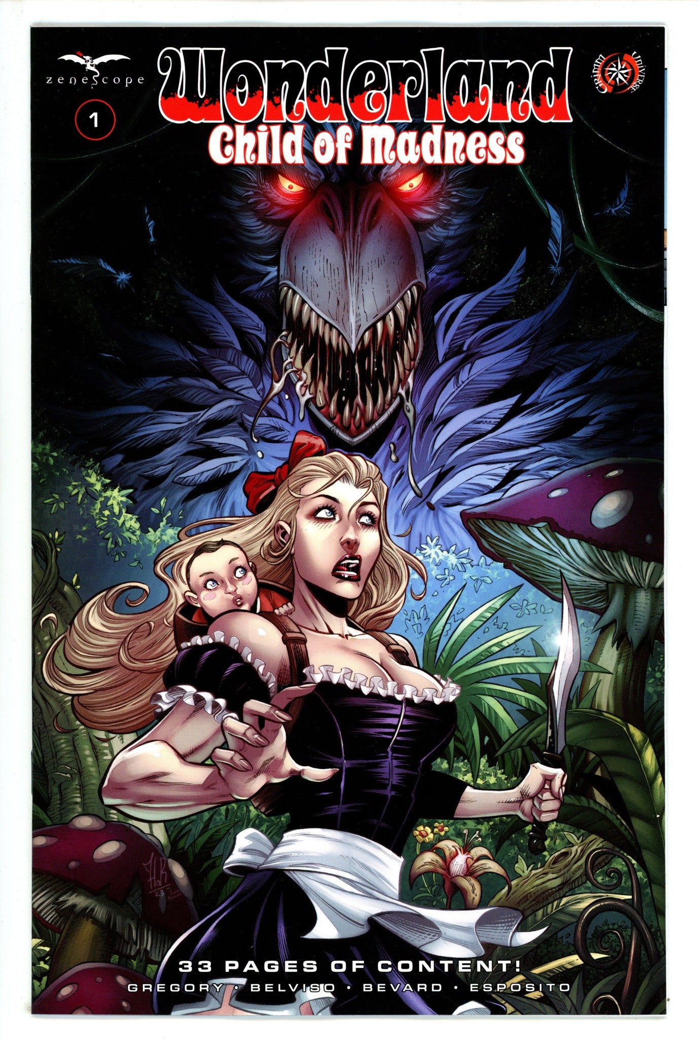 Wonderland Child Of Madness 1 Tarragona Variant (2023)