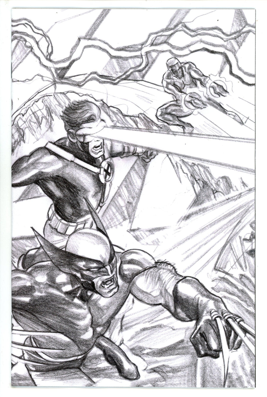 Uncanny Avengers Vol 4 1 Ross Connecting Sketch Incentive Variant NM- (2023)