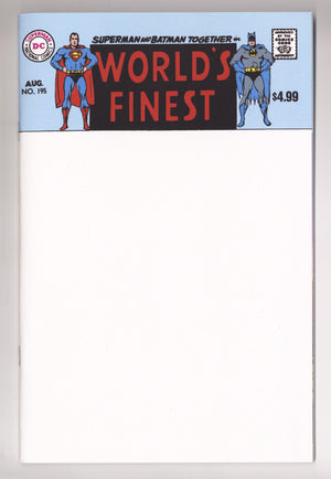 Worlds Finest Comics  195   Facsimile Blank Variant   (2026)