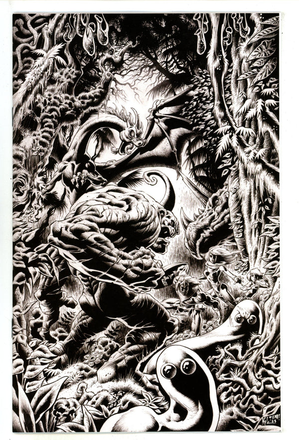 Herculoids 3 Hotz B&W Virgin Incentive Variant (2025)