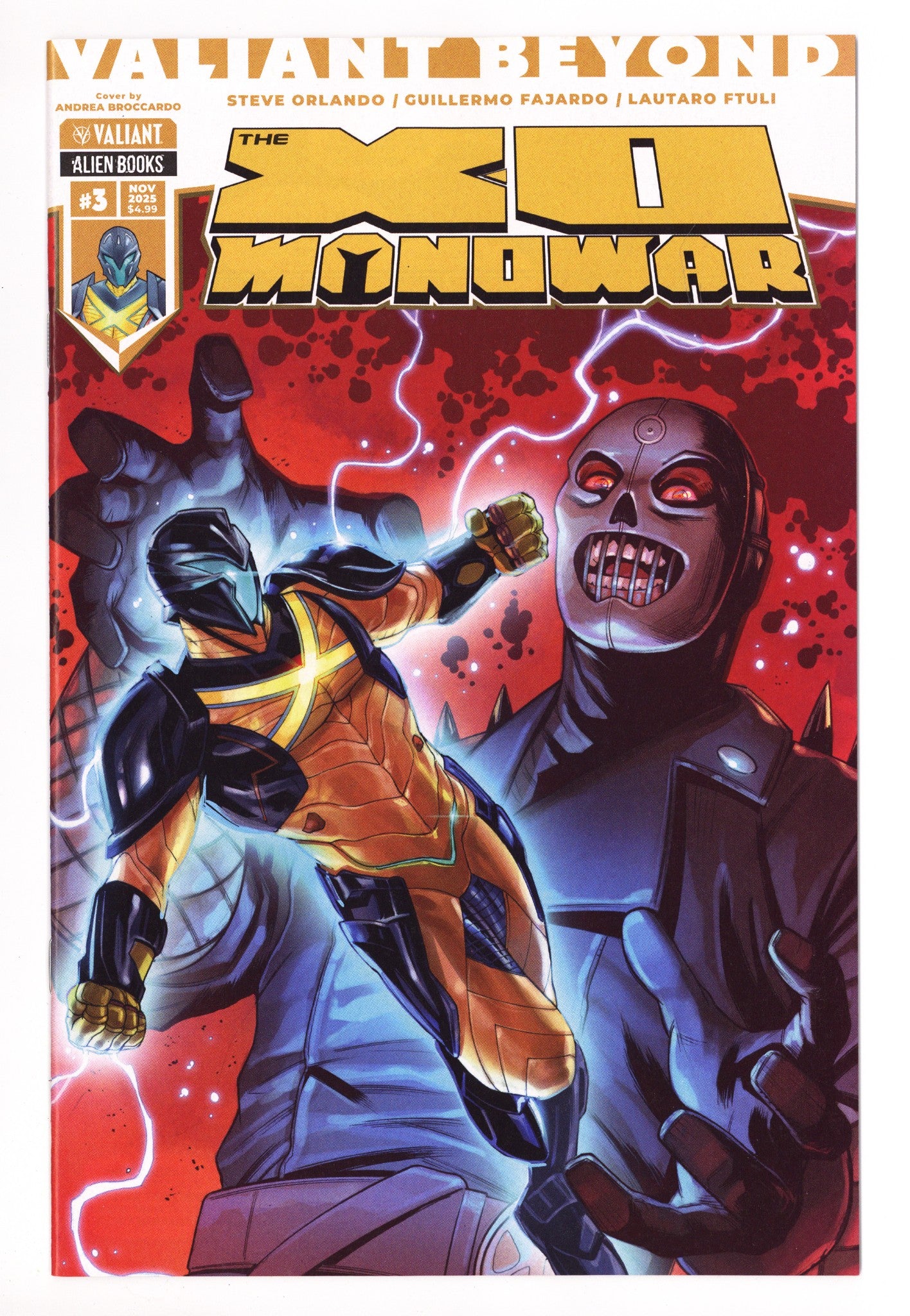 Valiant Beyond: The X-O Manowar 3 Broccardo Variant (2025)