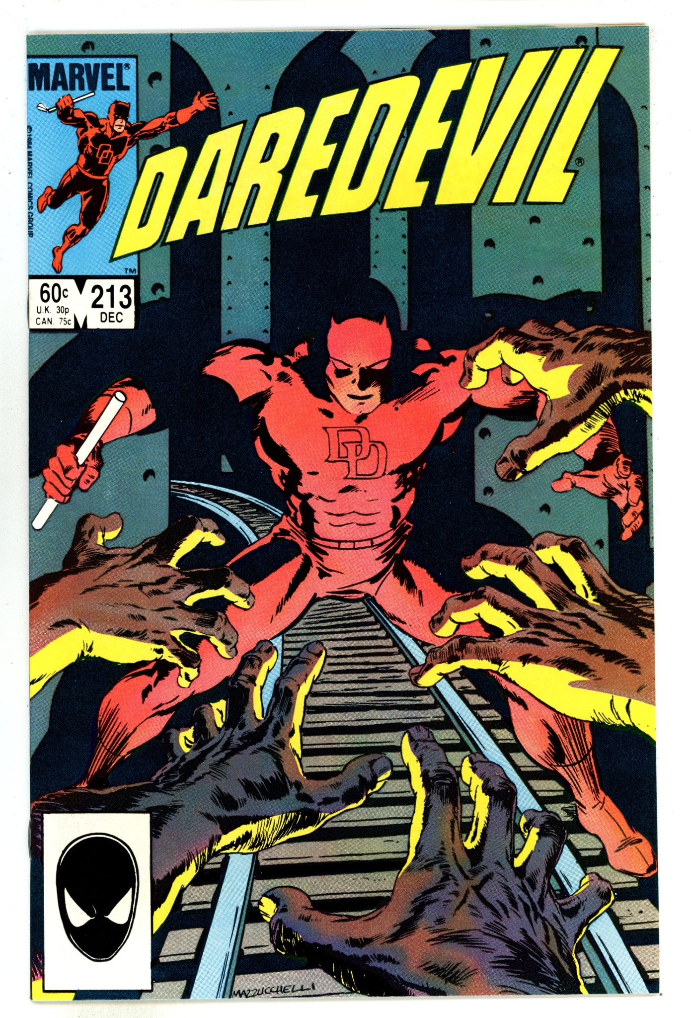 Daredevil Vol 1 213 High Grade (1984) 