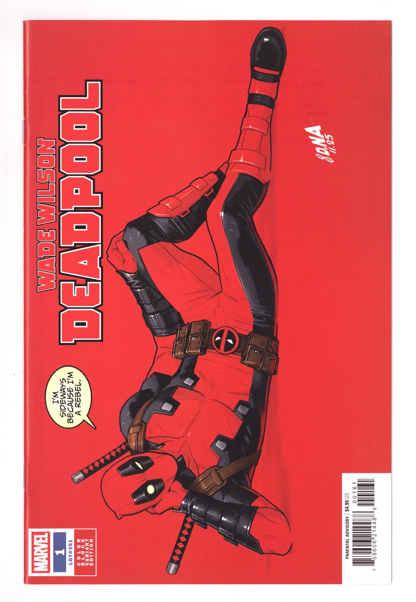 Wade Wilson: Deadpool  1 Nakayama  Color Block Red Variant   (2026)