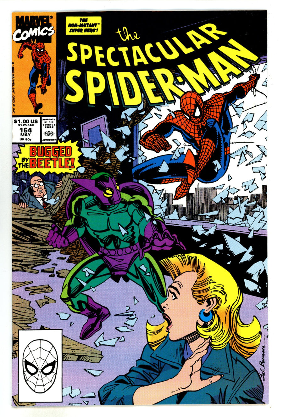 The Spectacular Spider-Man Vol 1 164 High Grade (1990) 