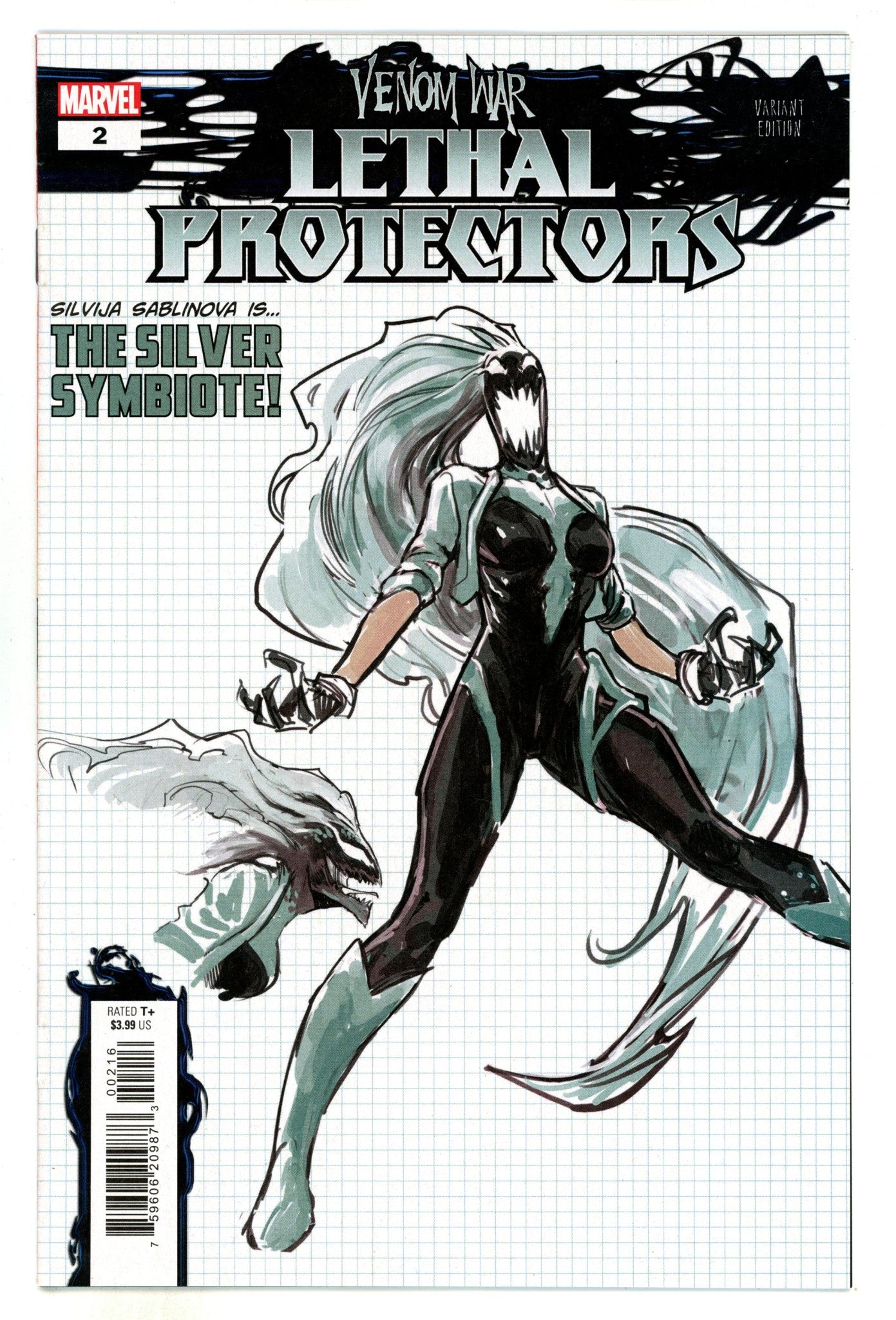 Venom War: Lethal Protectors 2 Maresca Design Incentive Variant NM- (2024)