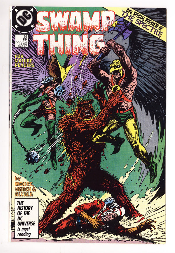 Swamp Thing Vol 2 58 High Grade (1987)