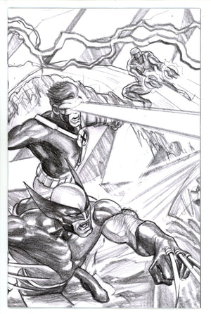 Uncanny Avengers Vol 4 1 Ross Connecting Sketch Incentive Variant NM (2023)