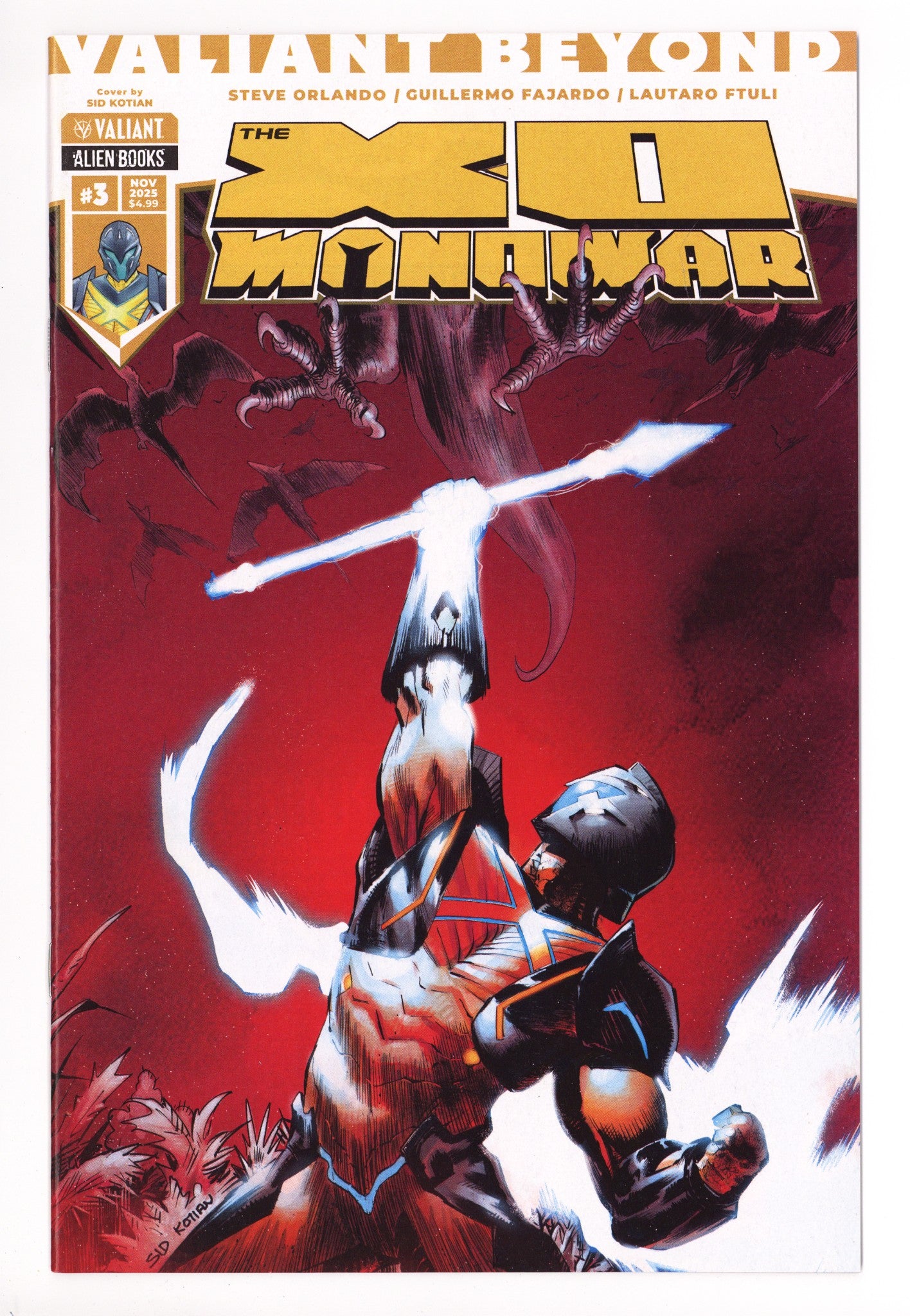 Valiant Beyond: The X-O Manowar 3 Kotian Variant (2025)