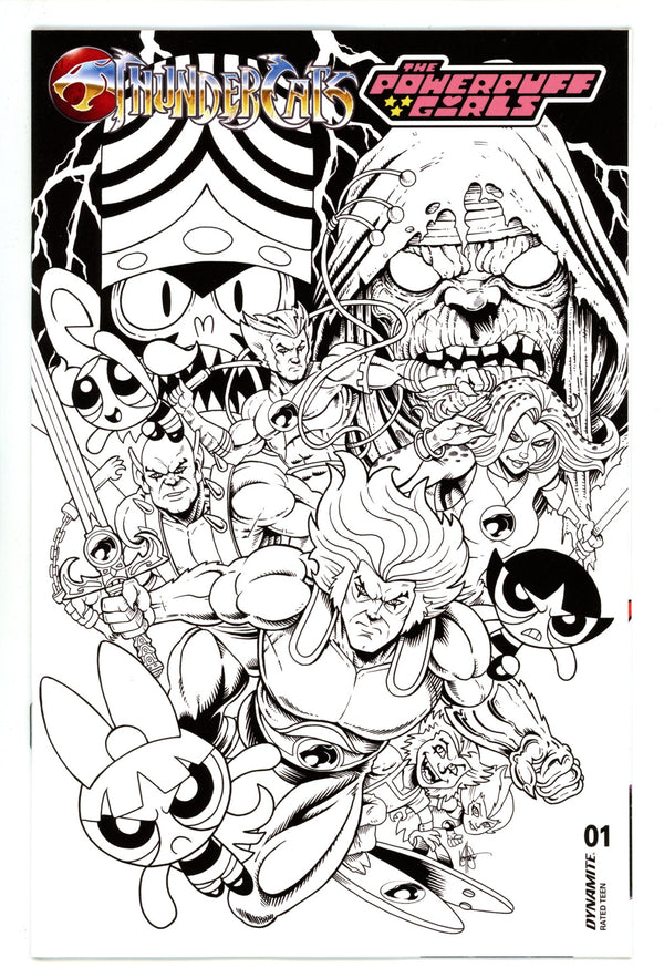 Thundercats Powerpuff Girls 1 Haeser B&W Incentive (2025)