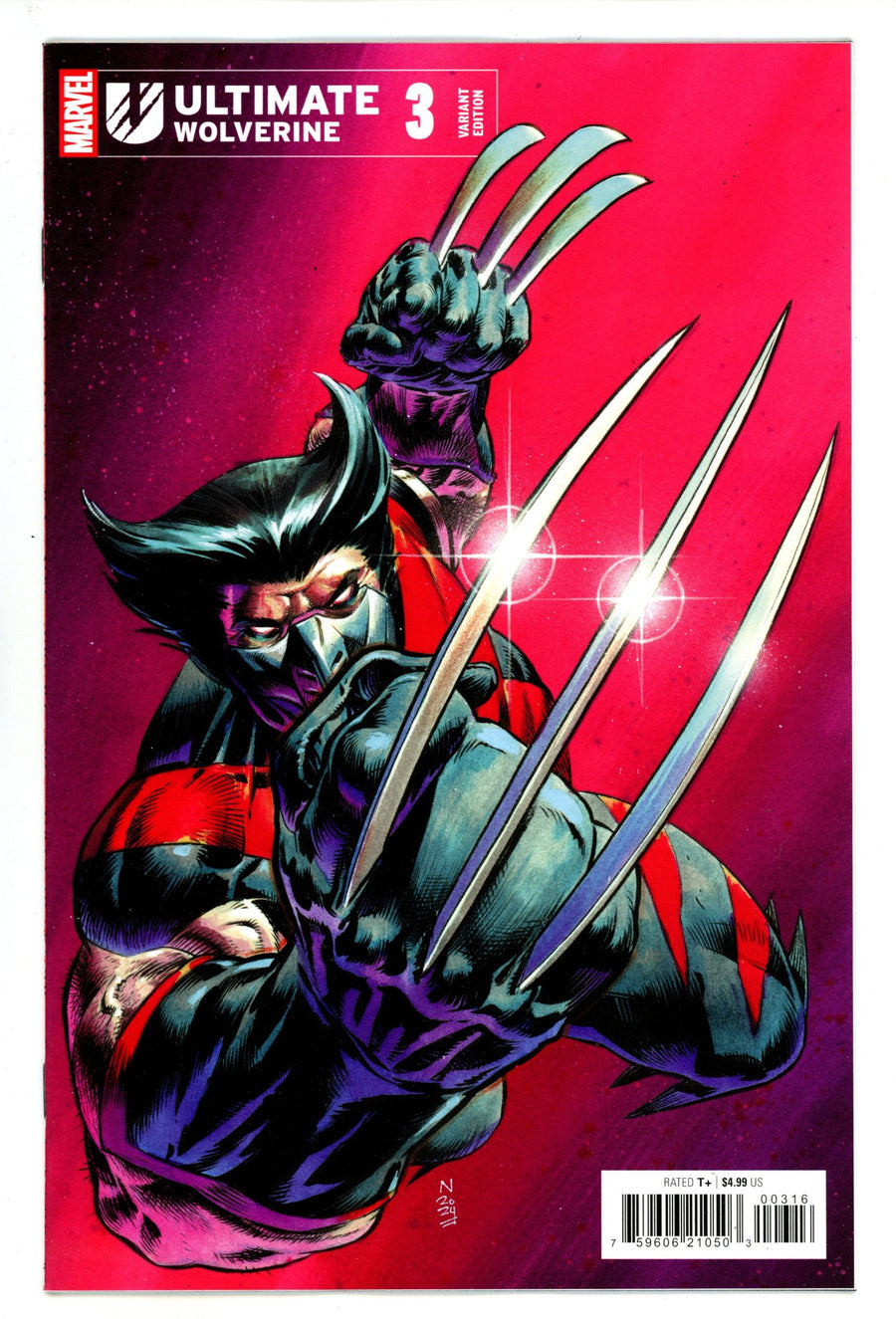 Ultimate Wolverine 3 Klein Incentive Variant NM (2025)