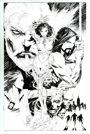 Witchblade Vol 3 1 Silvestri B&W Virgin Incentive Variant NM (2024)