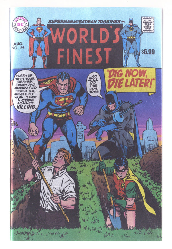 Worlds Finest Comics  195 Swan  Facsimile Foil Variant   (2026)
