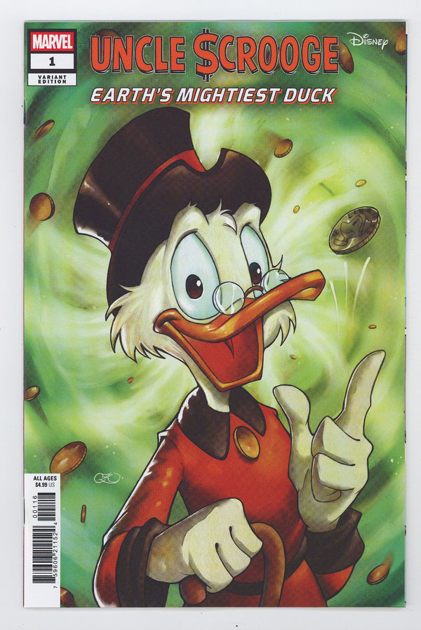 Uncle Scrooge: Earth's Mightiest Duck 1 Uminga Incentive NM- (2025)