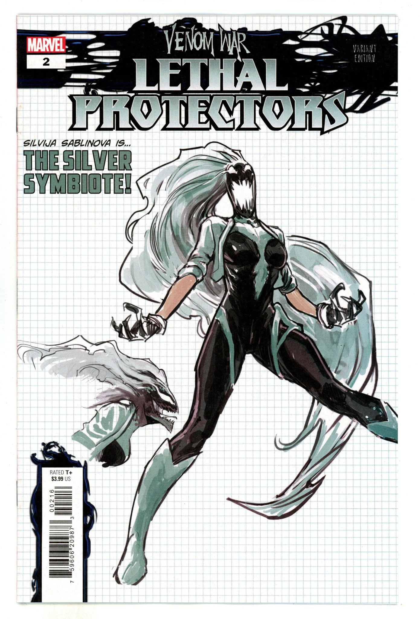 Venom War: Lethal Protectors 2 Maresca Design Incentive Variant NM (2024)