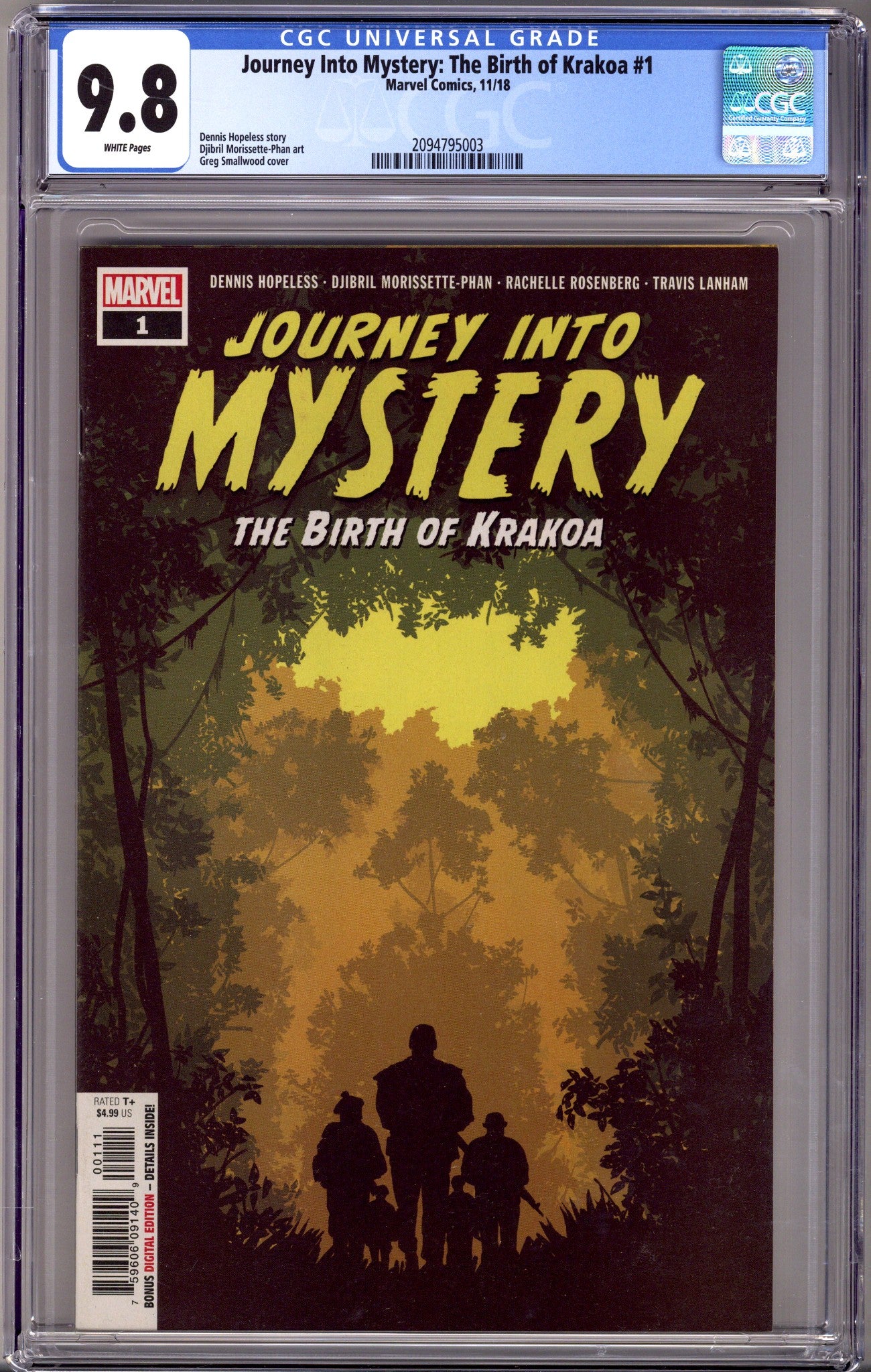 Journey into Mystery: The Birth of Krakoa 1 CGC 9.8 (2018)