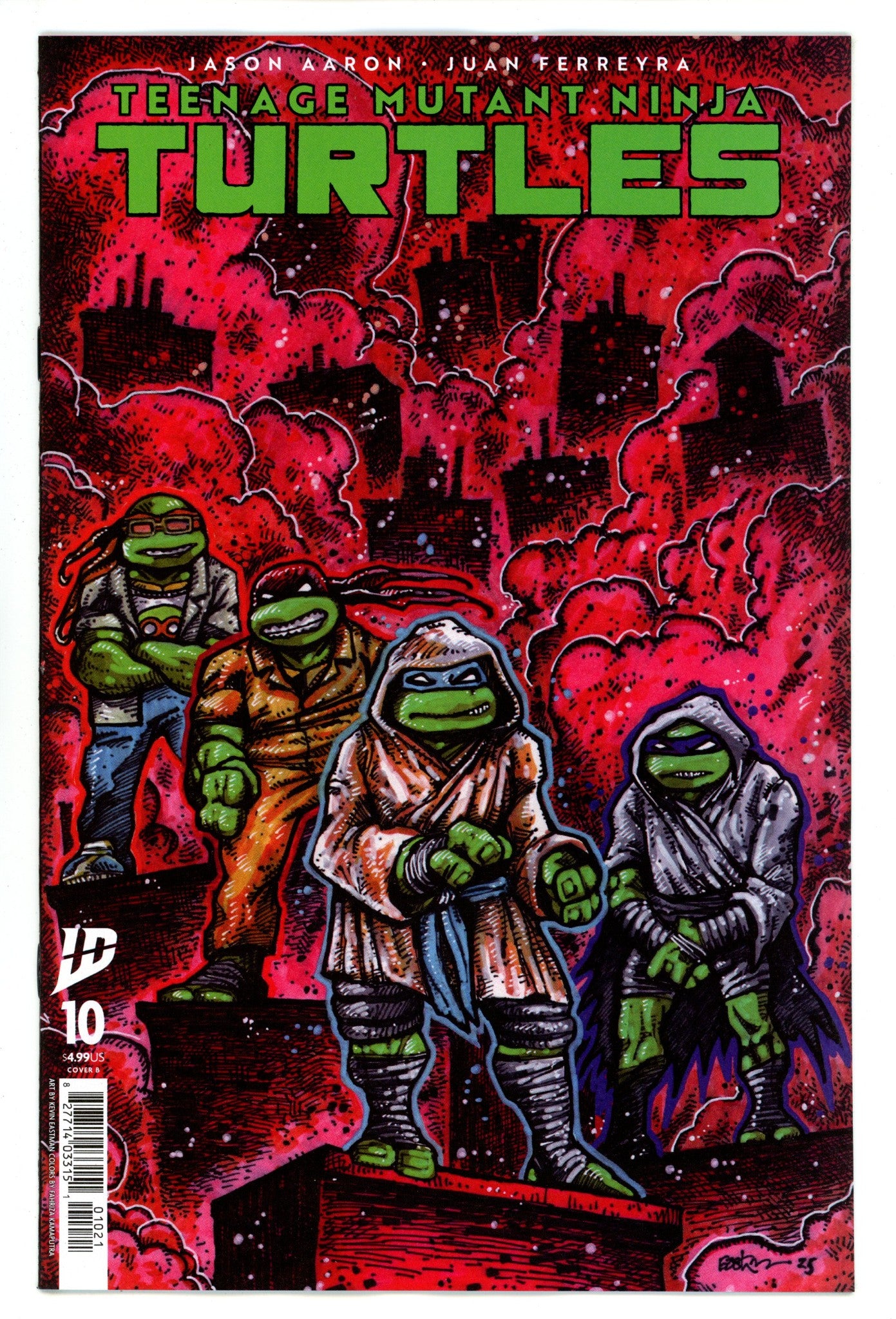 Teenage Mutant Ninja Turtles Vol 6 10 Eastman Variant (2025)