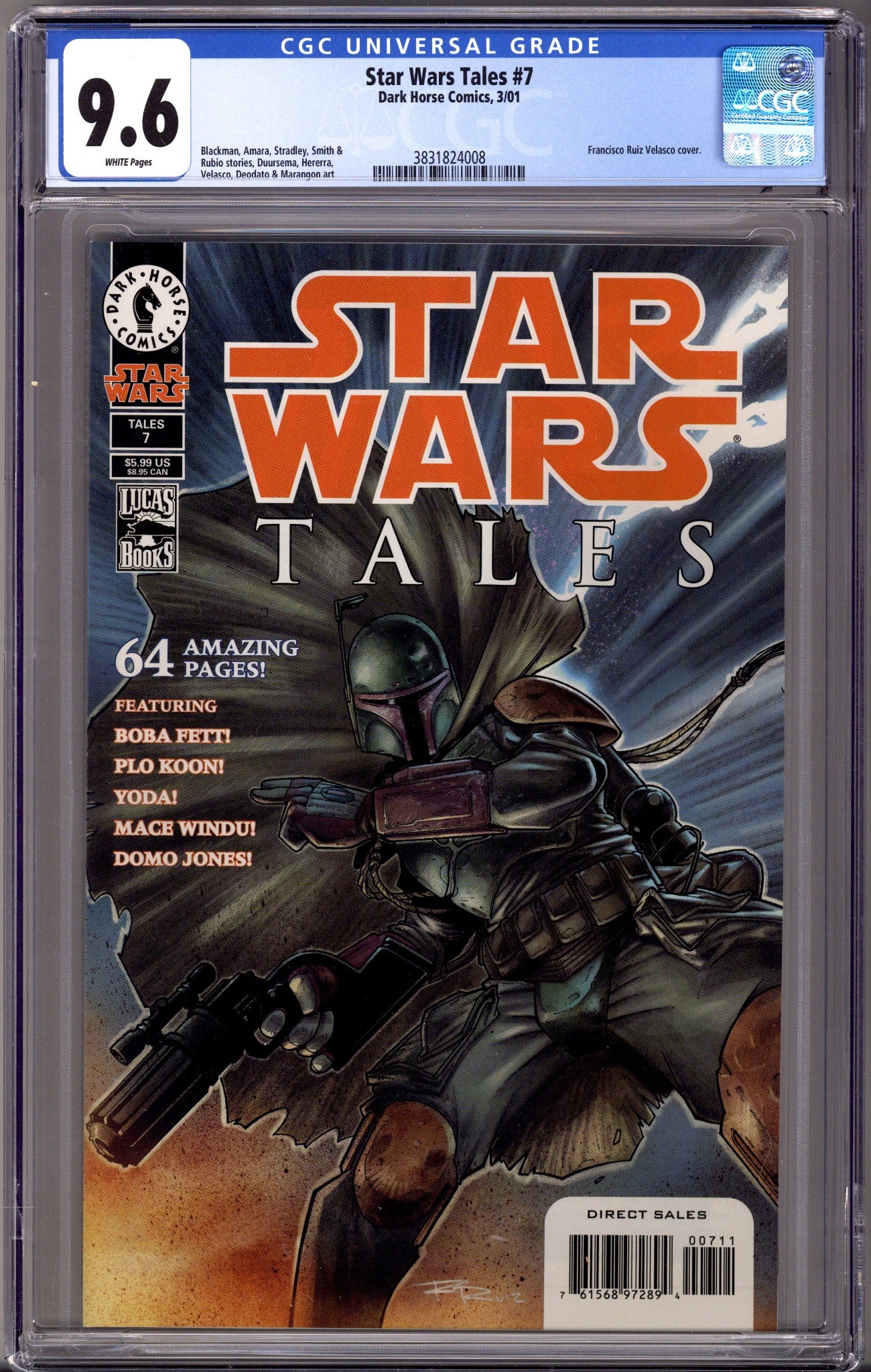 Star Wars Tales 7 CGC 9.6 (NM+) (2001)