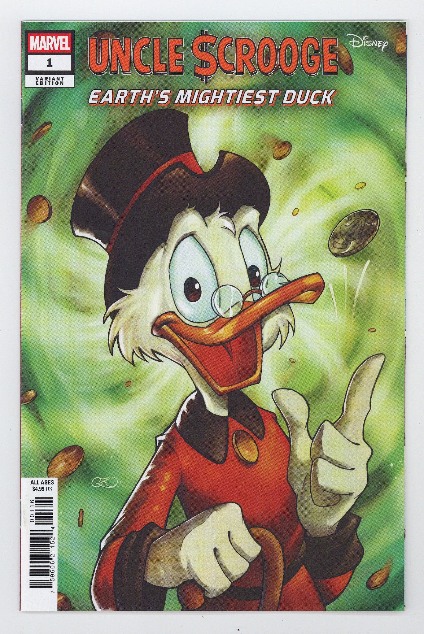 Uncle Scrooge: Earth's Mightiest Duck 1 Uminga Incentive NM (2025)