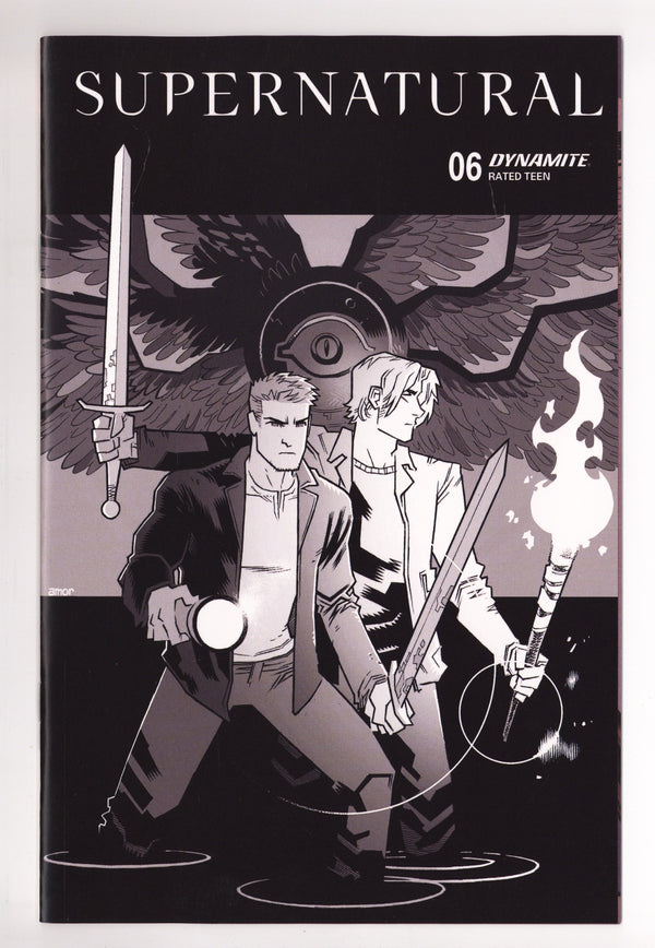 Supernatural 6 Amor B&W Variant (2026)