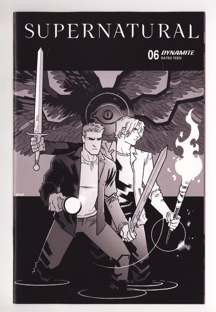 Supernatural 6 Amor B&W Variant (2026)