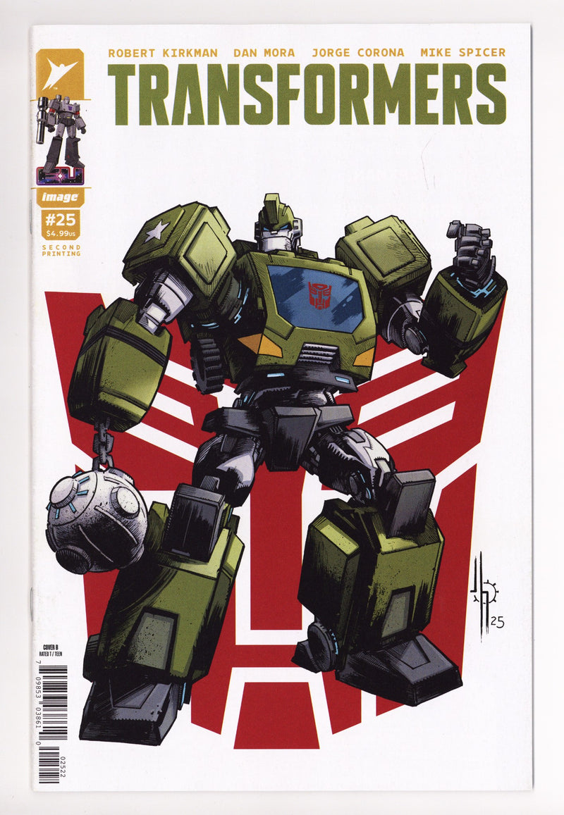 Transformers 25 Howard 2nd Print Bulkhead Variant (2025)