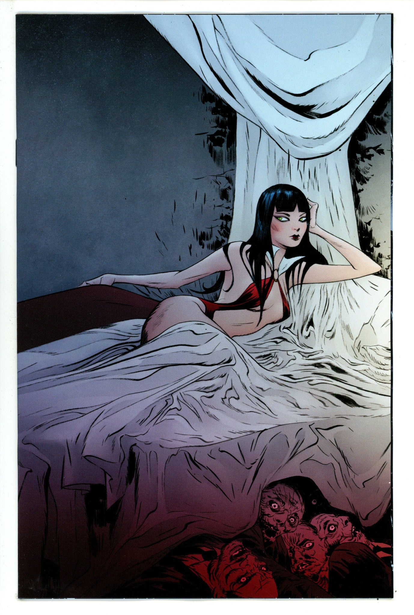 Vampirella Vs Superpowers 6 Lee Virgin Incentive Variant (2023)