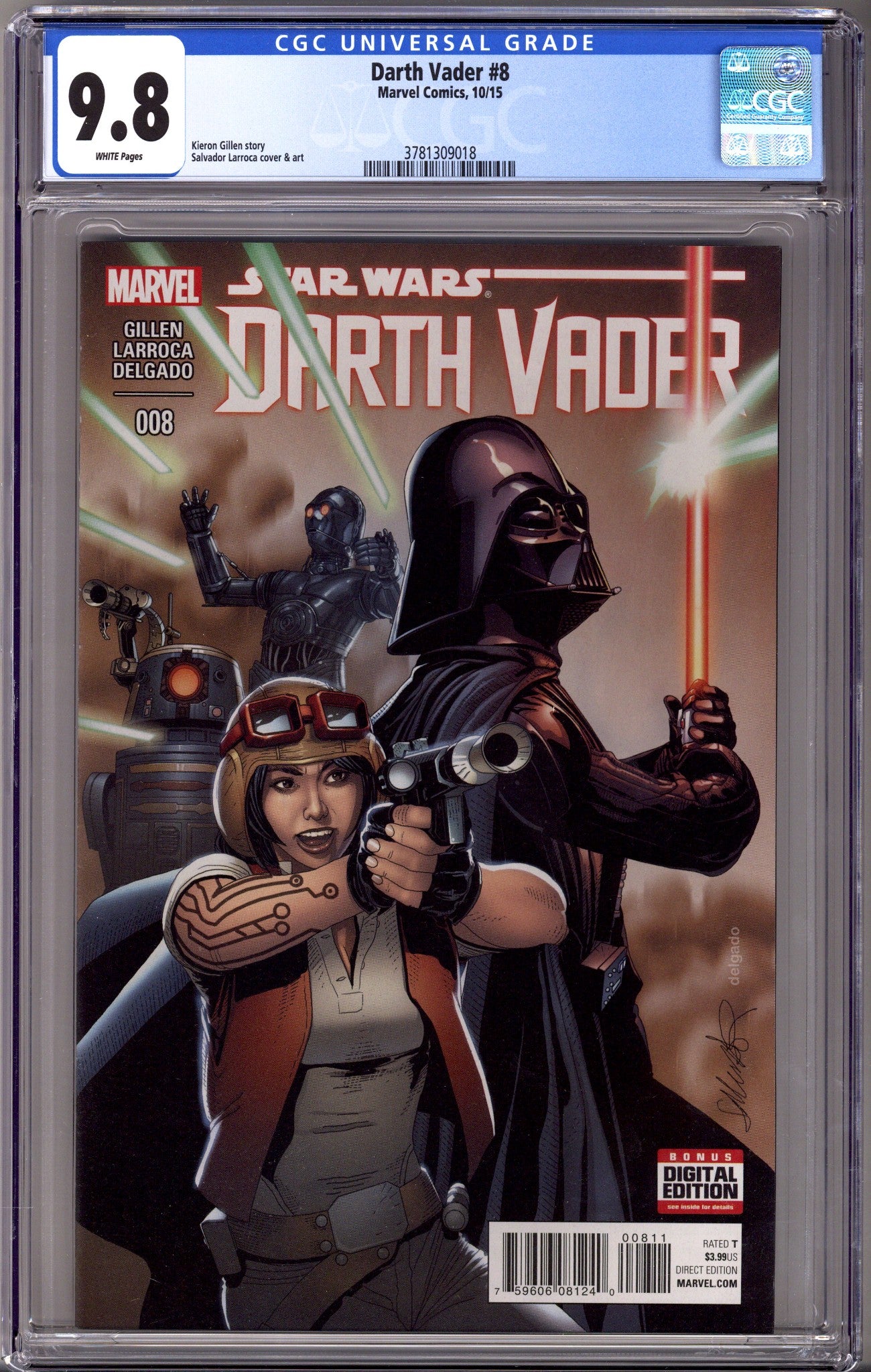 Darth Vader Vol 1 8 CGC 9.8 (2015)