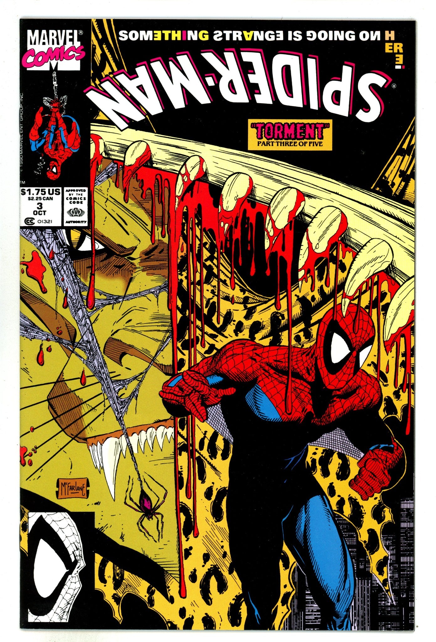 Spider-Man Vol 1 3 NM- (9.2) (1990) 