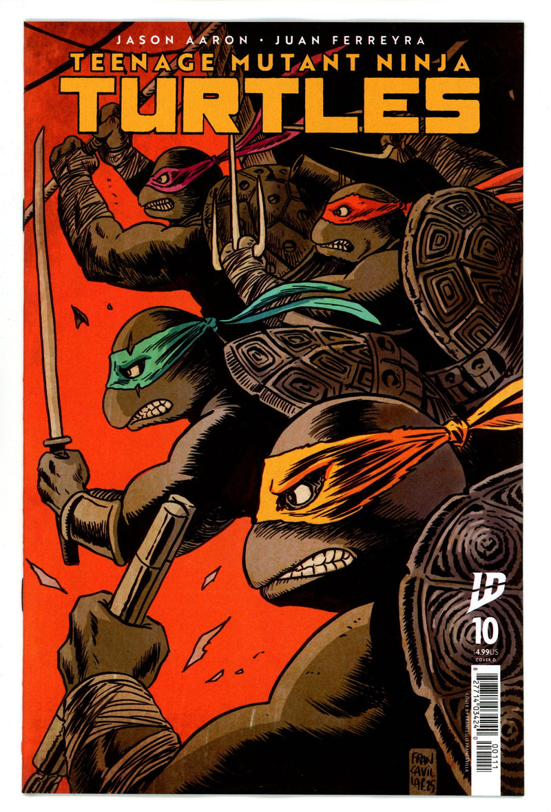 Teenage Mutant Ninja Turtles Vol 6 10 Francavilla Variant (2025)
