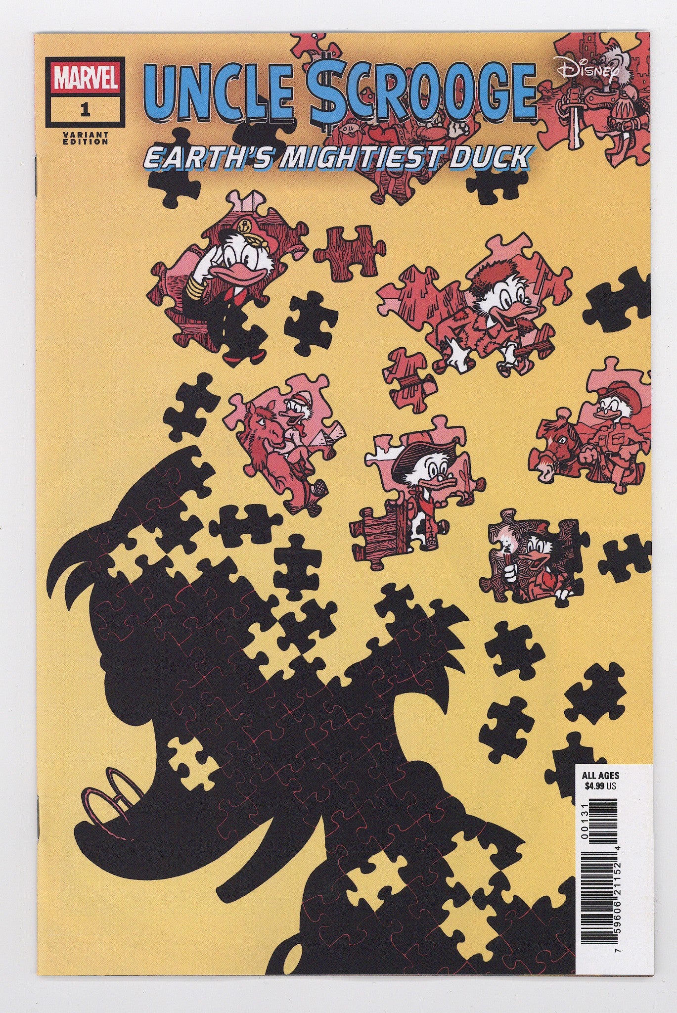 Uncle Scrooge: Earth's Mightiest Duck 1 Gonzo Variant (2025)