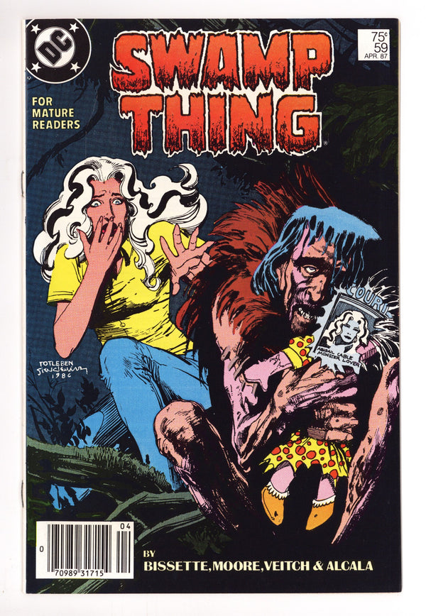 Swamp Thing Vol 2 59 Mid Grade (1987) Newsstand