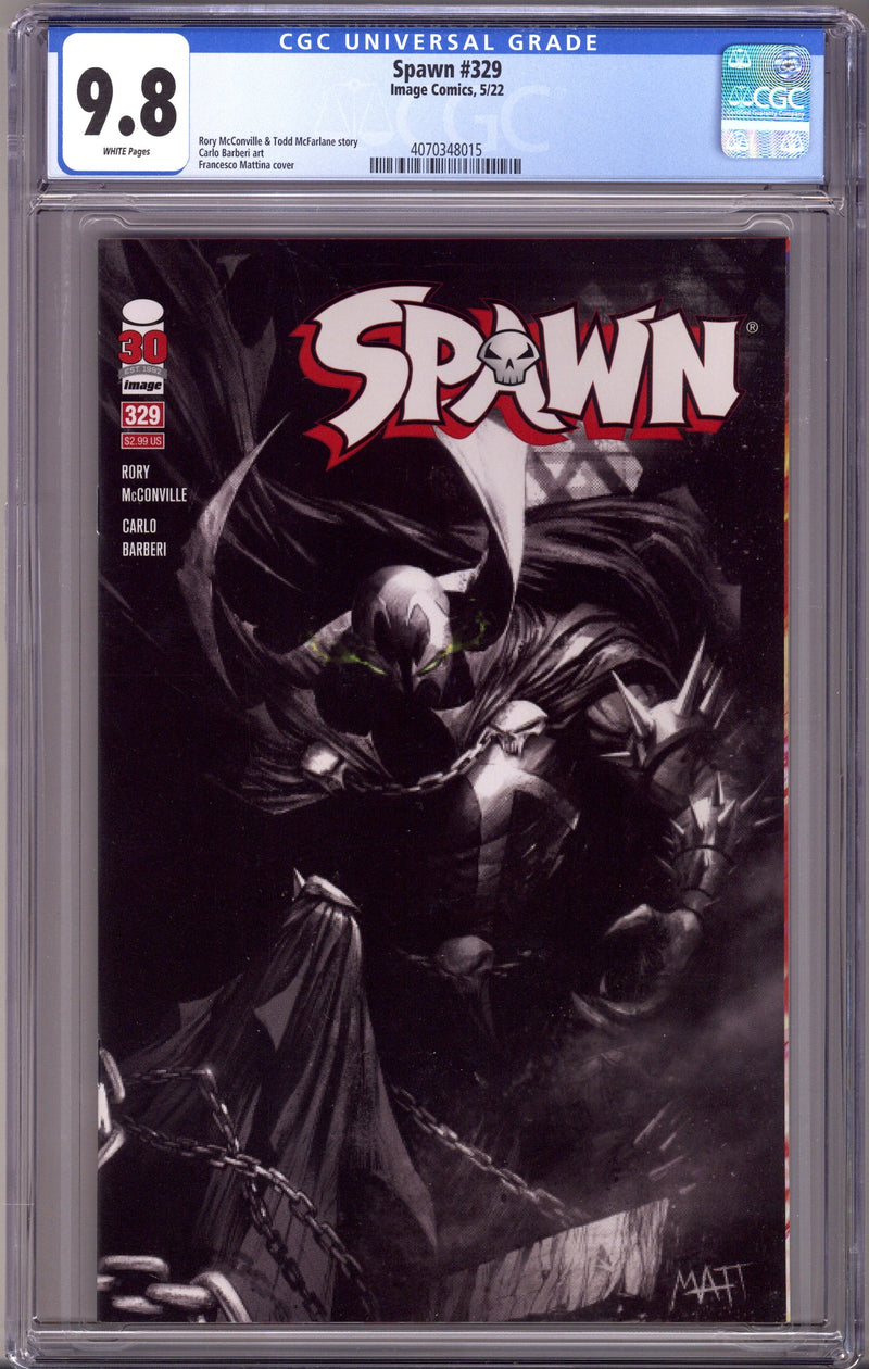 Spawn 329 CGC 9.8 (NM/M) (2022)