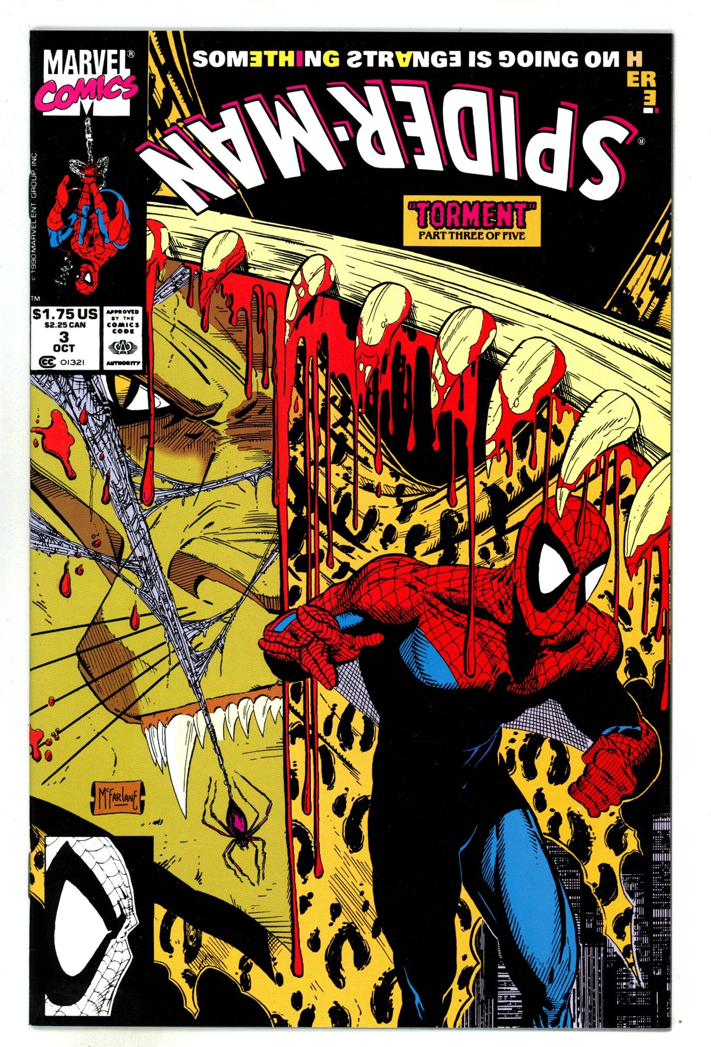 Spider-Man Vol 1 3 NM (9.4) (1990) 