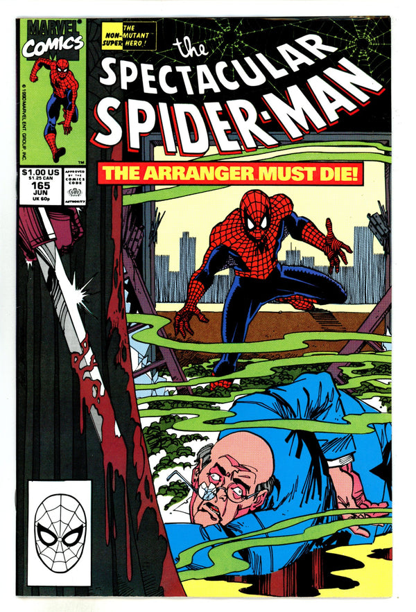 The Spectacular Spider-Man Vol 1 165 High Grade (1990)