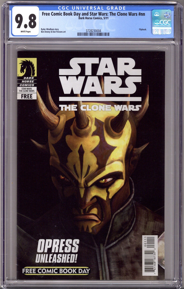 Star Wars: The Clone Wars FCBD [nn] CGC 9.8 (NM/M) (2011)