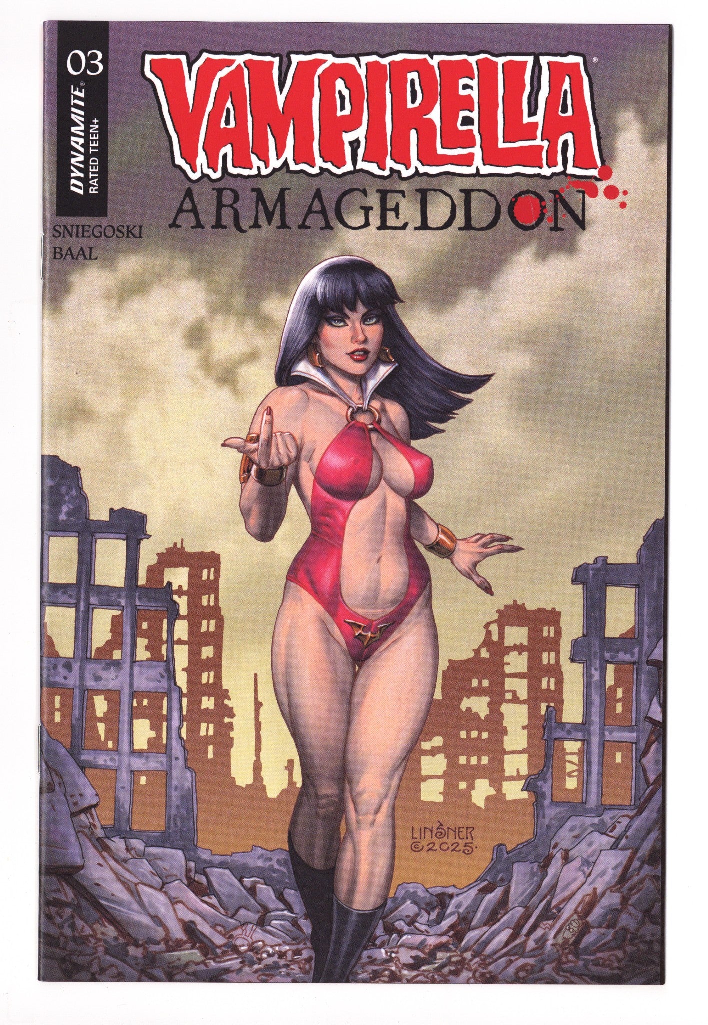 Vampirella Armageddon 3 Linsner Variant (2025)