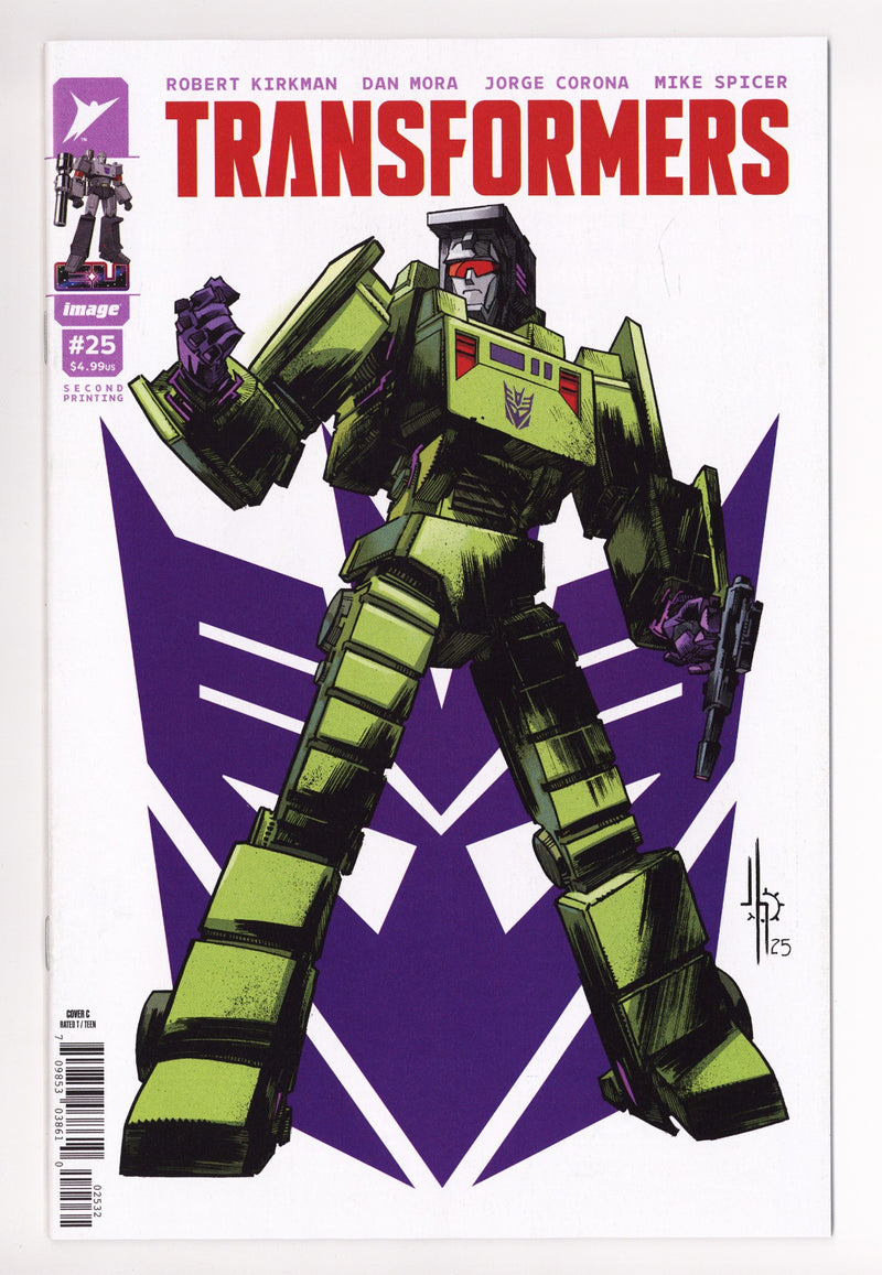 Transformers 25 Howard 2nd Print Bonecrusher Variant (2025)