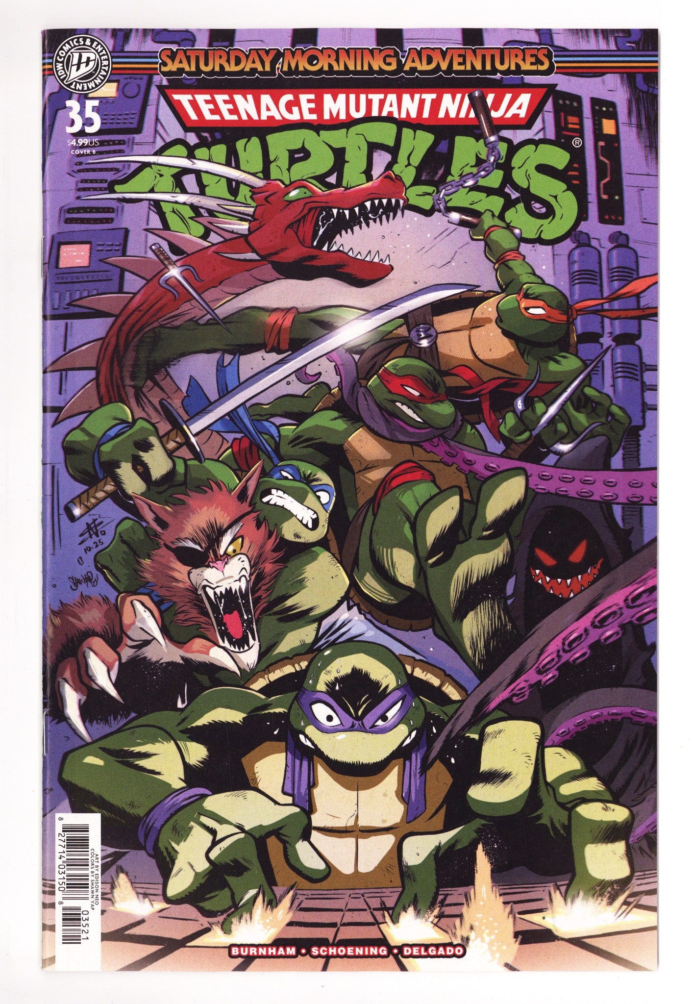 Teenage Mutant Ninja Turtles: Saturday Morning Adventures 35 Neo Variant (2026)